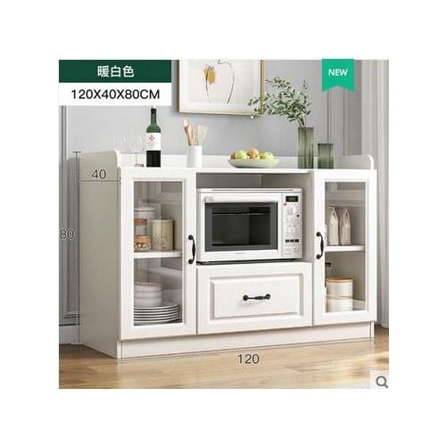 Dining side cabinet rock board small family living room side cabinet modern simple storage cabinet wall tea cabinet