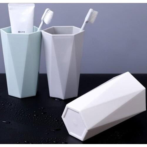 400/300ml PP Material Nordic Plastic Cup Toothbrush Holders Washing Drinking Home Bathroom Lightweight Tooth Mug Living Suppies