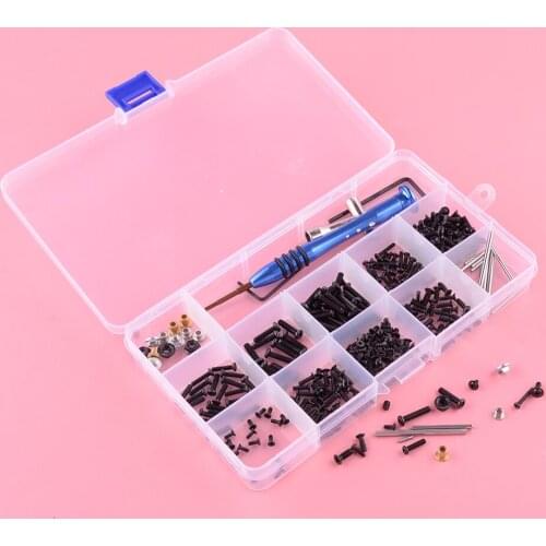 Practical M2 M2.5 M3 Screws Nuts RC Car Repair Tools Fit for Wltoys 144001 1/14 Spare Parts