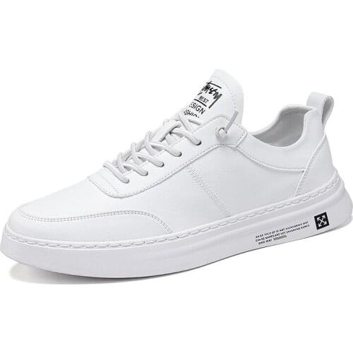QianLeiStarFlash Men's White Sneakers