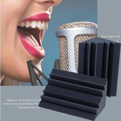 Noise sponge Soundproofing Foam Acoustic Bass Trap Corner Absorbers studio foam sound insulation for Meeting Studio Room