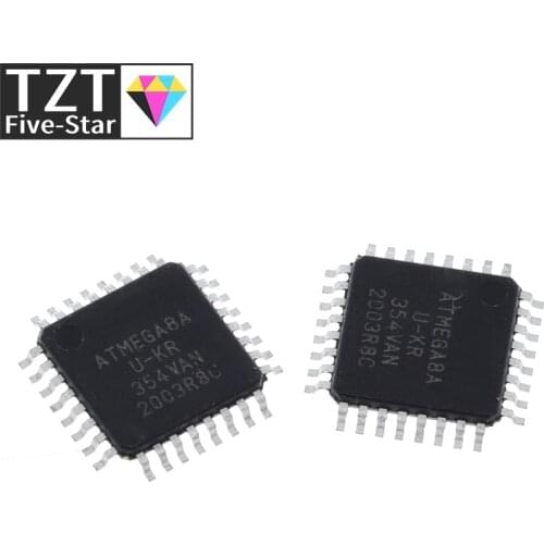 TZT New ATMEGA8 ATMEGA8A-AU TQFP32 Instead of (ATMEGA8L-8AU and ATMEGA8-16AU )