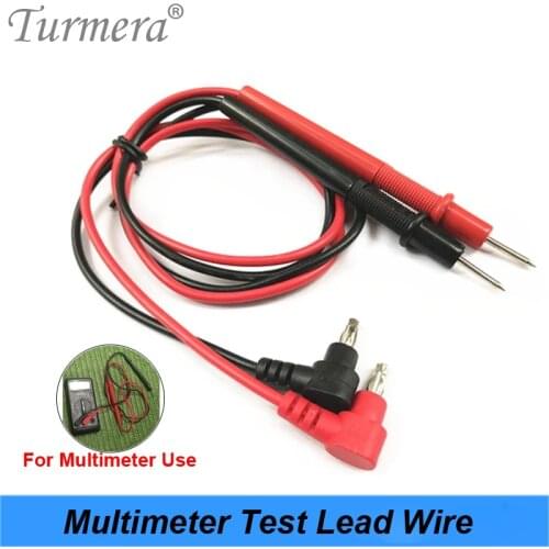 Turmera Universal 1Pair 70cm Portable Digital Multimeter Test Lead 1000V 10A Wire Pen Cable For Voltage Meter Meter Needles Test