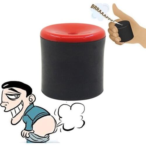 Sound Voice Real Fart Tube Squeeze Fart Bucket Novelty Funny Toy Exotic Creative Magic Props Ease The Atmosphere Gag Gift