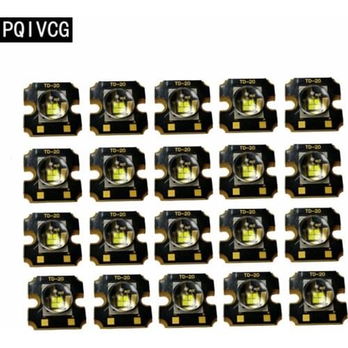 20pcs/20w White light led chip 20w High-brightness led light source