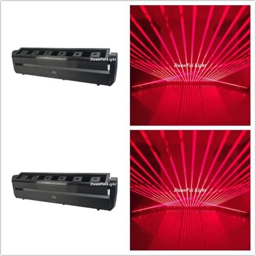 8lot New Laser bar Light Moving Head Beam Dj Laser lyre dmx red color laser for disco ktv bar nightclub