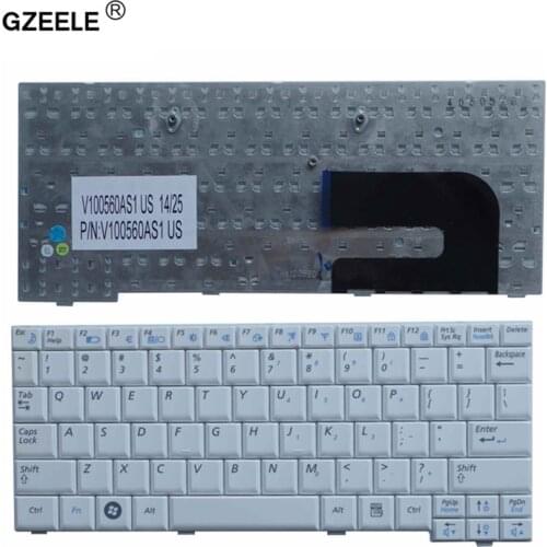 GZEELE New US laptop Keyboard for SAMSUNG NP-NC10 NC10 ND10 N108 NC310 N110 NP10 N140 NP10 N130 N128 white new Hot selling