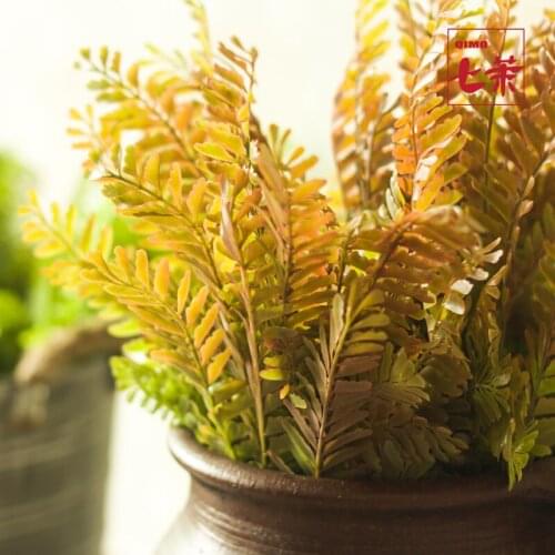 Simulation Persian Grass Artificial Grass Green Plants Persian Fern Home Furnishings Living Room Decorations