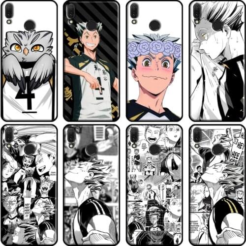 Koutarou Bokuto Haikyuu! Manga Case For Huawei Y3 II Y5 Y7 2017 Y6 Prime 2018 Y9 2019 Y7A Y5P Y6P 2020 Nova 5T 2i Case