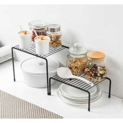 Kitchen Storage Rack Closet Shelf Dish Drying Rack Spice Jars Holder Seasoning Bottles Shelves Spice Rack Kitchen Organizer