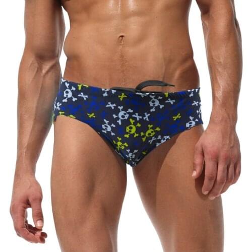 Austinbem Swimsuit Men Sunga Zwembroek Heren Print Mens Swim Briefs Sungas De Praia Homens Gay Mens Swimwear sexy briefs