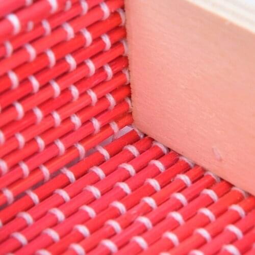 Square Bamboo Curtain Sundries Box Handmade Box Jewelry Storage Box Home Storage Box Storage box for nationality style