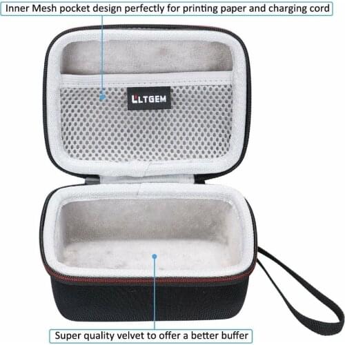 LTGEM EVA Carrying Hard Case for Prynt Pocket Instant Photo Printer for iPhone