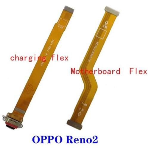 Main board mainboard cable flex USB charging port flex cable microphone For Oppo Reno2