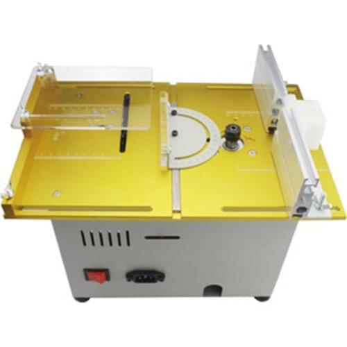 Multifunctional Table Saw Machine Mini DIY Woodworking Jade Cutting Saw Machine Mini Precision Desktop Sawing Machine