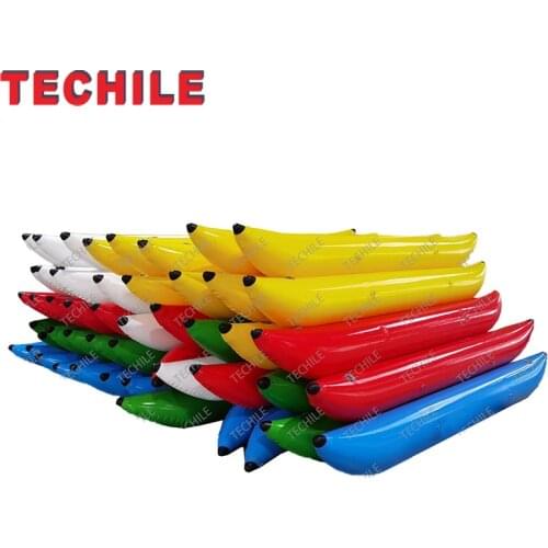 3x0.3m Inflatable water floating Pontoons Tubes for water bike