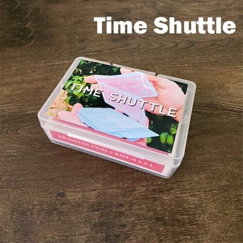 Time Shuttle Magic Tricks Amazing Close Up Magia Playing Card Magie Mentalism Illusions Gimmick Props Deck Color Change Magica
