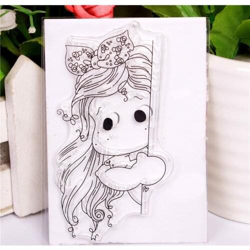 Yulan flowers Transparent Clear Stamps Silicone Seals for DIY scrapbooking photo album Card Making