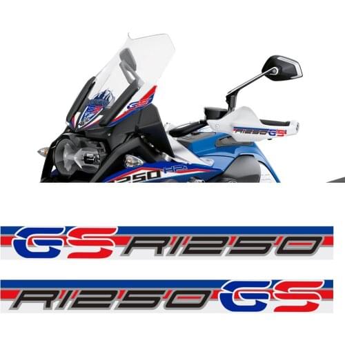 R1250GS R 1250 GS For BMW Trunk Luggage Aluminium Case Fairing Fender Windshield handguard Tank Pad Protector Adventure Rallye