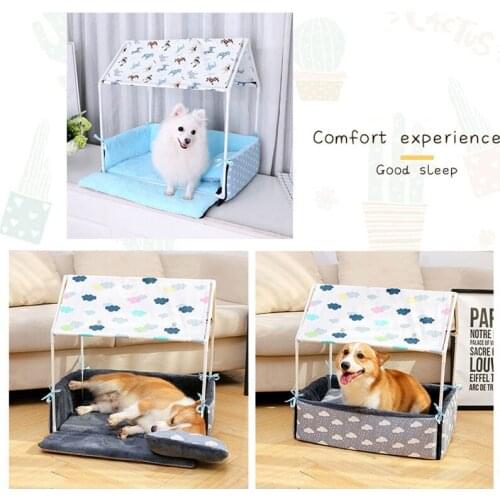 Assembly Dog Bed Wsahable Washable Family Comfort Pet Dog Kennel Removable Winter Indoor Sleeping Pet Cat Mat