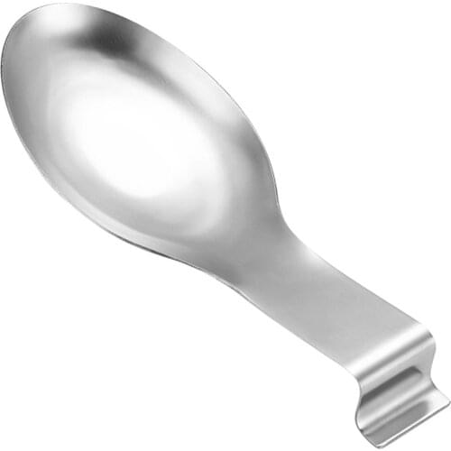 Restaurant Stainless Steel Spoon Rack Spoon Rack Kitchen Utensils Accessories Spoon Square Tail Shovel Tray