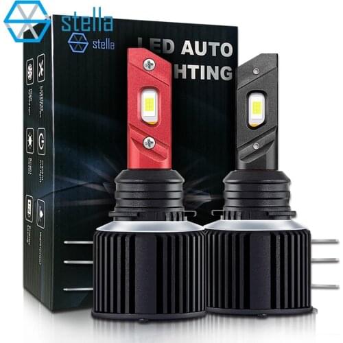 STELLA Canbus H15 LED headlight for Audi A5 A6 Q7 for Mazda 6 for Mercedes led headligh h15 for BMW for Skoda 70W 12000LM 6500k