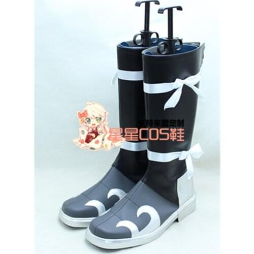 Koutetsujou no Kabaneri Kabaneri of the Iron Fortress Kurusu Cosplay Shoes Boots X002