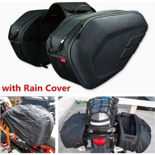 Universal fit motorcycle komine bag 36-58L SA-212 Saddle Bag Motorcycle Tail Bag Bag Saddle Bag Motocross Motorcycle Bag. Comes