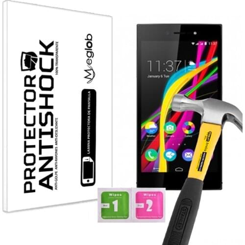 Protector de Pantalla Anti-Shock Anti-Golpe Anti-arañazos Compatible con Wiko Highway Star