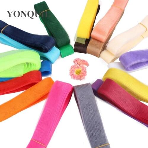 36 Colors 1.6'' /4CM Crinoline Horsehair 100% Nylon Net Fabric DIY Hair Accessories Bride Fascinators Craft 100Yards/Lot