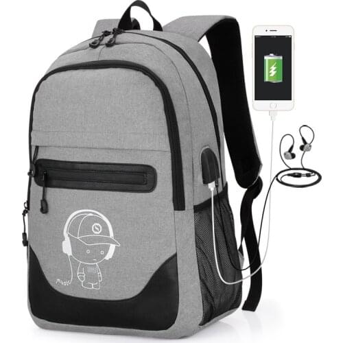 Boys Kids School Backpack 20L Florescent Prints USB Charging Port Schoolbag for Middle School Teen Boys Backpack Bookbag