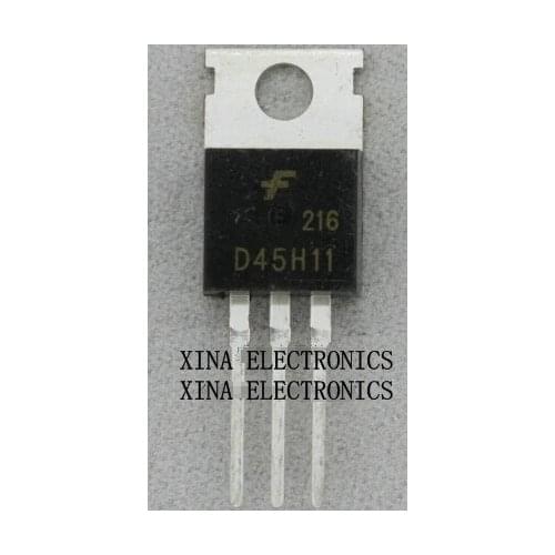 MJD45H11 D45H11 45H11 TO-220 ROHS ORIGINAL 10PCS/lot Free Shipping Electronics composition kit