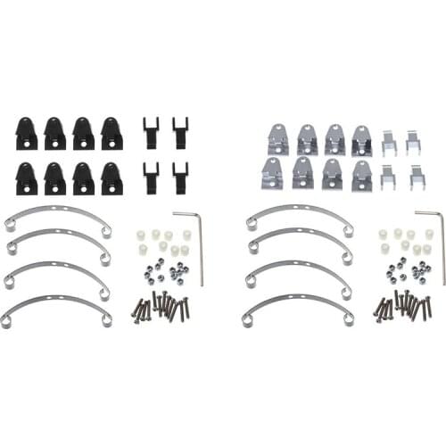 FBIL-Leaf Spring Suspension Set for WPL B14 B16 B24 B36 Henglong Ural Q60 Q61 Q62 Q63 Q64 4x4 6x6 Truck&Crawer