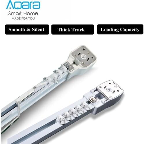 Aqara Curtain Track Rail 2M Customize Super Quite for Aqara Curtain Motor Motorized Smart Curtains Track Control System