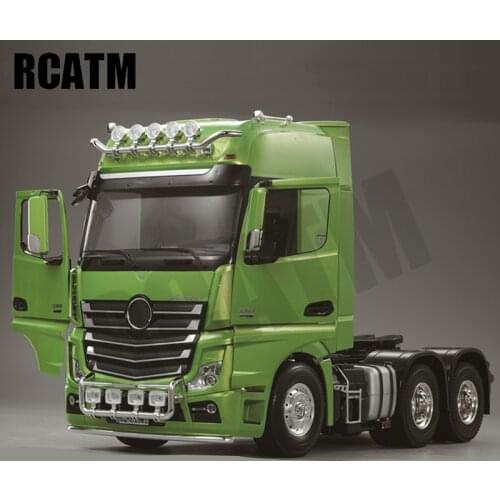 New HERCULES HOBBY 1/14 Scale 3 Axial Remote Control Truck Movable Door for 1:14 Mercedes Benz Tamiya RC Tractor Actros 3363 6X4