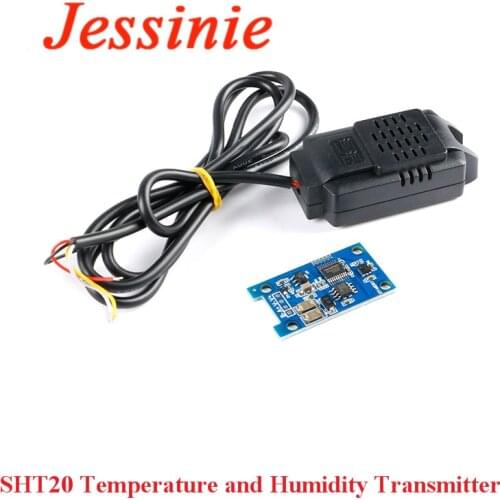 Temperature and Humidity Transmitter SHT20 RS485 Digital Sensor Module High Precision Industrial Modbus Rtu Protocol Monitoring