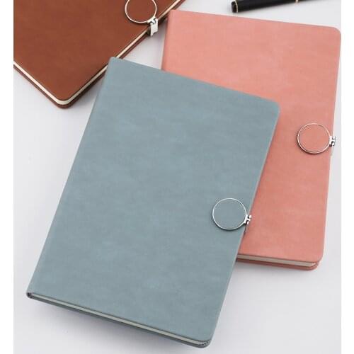 Ruize Hard Cover A5 Leather Notebook Diary 2020 Creative Note Book Planner Office School Notebooks Planner Business Notepad