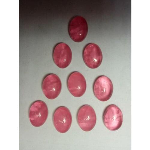 Natural Crystal Splice Glass 12*16mm Pink 10piece Good Quality Gem Stones Glass Natural Crystal CB27