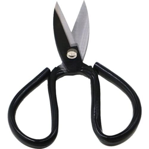 Steel Finger # carbon Home Stainless Steel Nail Clippers use Toe cuticle Nail scissors 55 Cutter 21cm black plastic handle