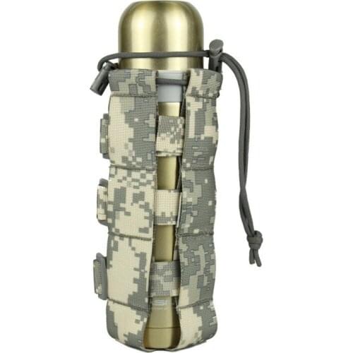 Molle Water Bottle Bages Tactical Water Bottle Pouch Military System Kettle Bag Camping Hiking Travel Survival Kits Holder
