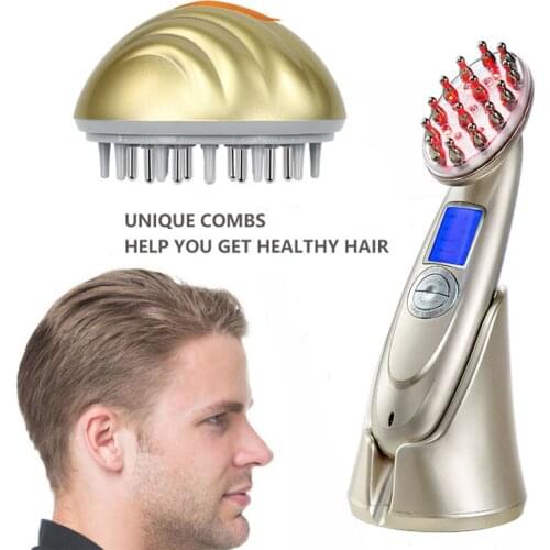 Thinning hair Growth Treatment Laser Massage Comb Hair growth Essential Oil Auxiliary Comb Better Hair Growth Hair Growth Tools