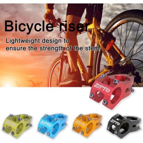ZTTO 31.8mm 45mm Bicycle Stem High Hardness Easy to Install Aluminium Alloy Strong Downhill Short Stem for Cycling Bicycle Stem