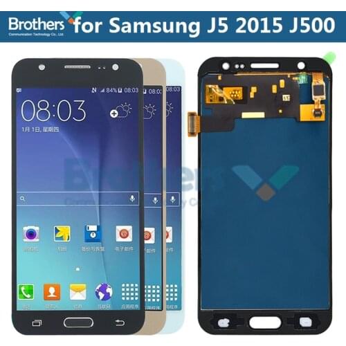 AMOLED For Samsung Galaxy J5 2015 LCD Screen LCD Display for Samsung J500 J500F J500M LCD Assembly Touch Screen Digitizer Test