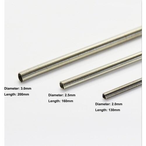 1pcs Stainless Steel Silver Springs Energy Cable Tubes Pipes Metal Detail Up Part for HG MG PG Gundam Repair Part
