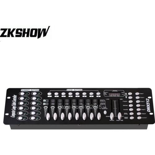 192 Channel DMX Controller Console Pro Stage Lighting Controller Luce DJ Controller for Party Pub Night Club DJ KTV Moving Heads