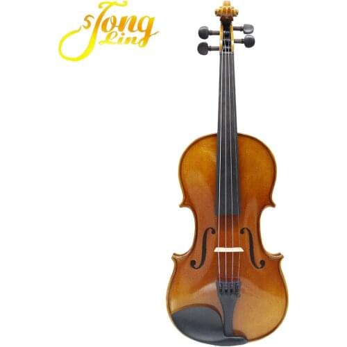4/4 Full Size Natural Acoustic Violin Fiddle handcraft Violino With Case Mute Bow High-Grade Manual Oil-Based Paint Pattern