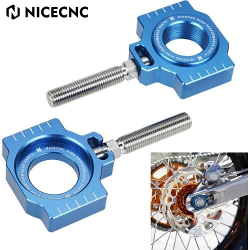 For Husqvarna 701 Enduro/Supermoto 2016-2021 2017 2018 2019 2020 Motorcycle Accessories Rear Axle Blocks Chain Adjuster