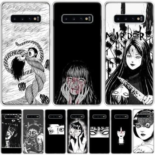 Babaite Junji Ito Tees Horror Thriller Phone Case For Samsung GalaxyA90 A71 A70 A51 A50 A41 A40 A30 A21 A10 A9 A8 A7 A6Plus M30S