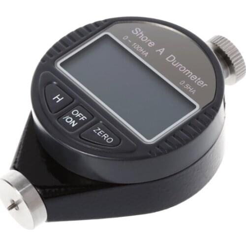 Digital Durometer Shore A Tester Rubber Hardness Meter 0~100HA For Plastic Leather Wax