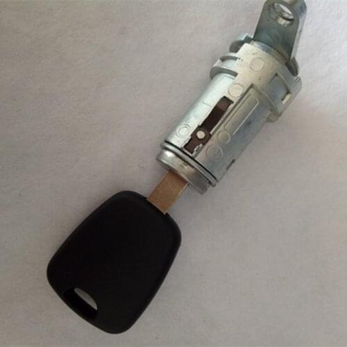 DAKATU OEM Left Door lock Cylinder Auto Door Lock Cylinder For Peugeot OLD 307 Without Groove With 1Pcs Key
